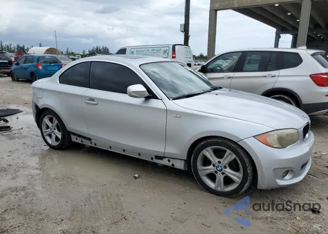 2012 BMW 128 I z USA, uszkodzony, nr VIN WBAUP7C56CVP22977